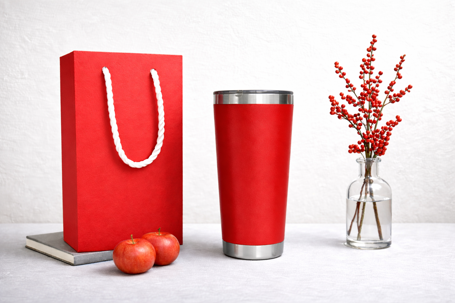 Set quà tặng ly giữ nhiệt cao cấp kèm hộp